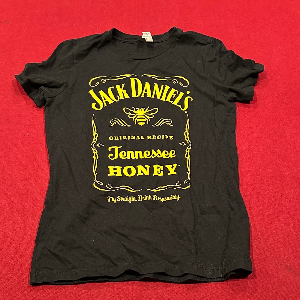 Bella+Canvas Black Crewneck Tee with White Neck Tag